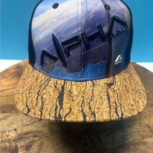 ALOHAS Textured Brown and Black Cap